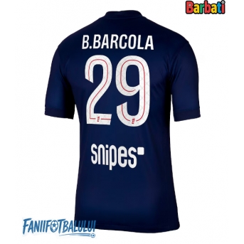 Paris Saint-Germain Bradley Barcola #29 Tricou Fotbal Replică 2025-26 Barbati Acasa